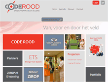 Tablet Screenshot of coderood.nu